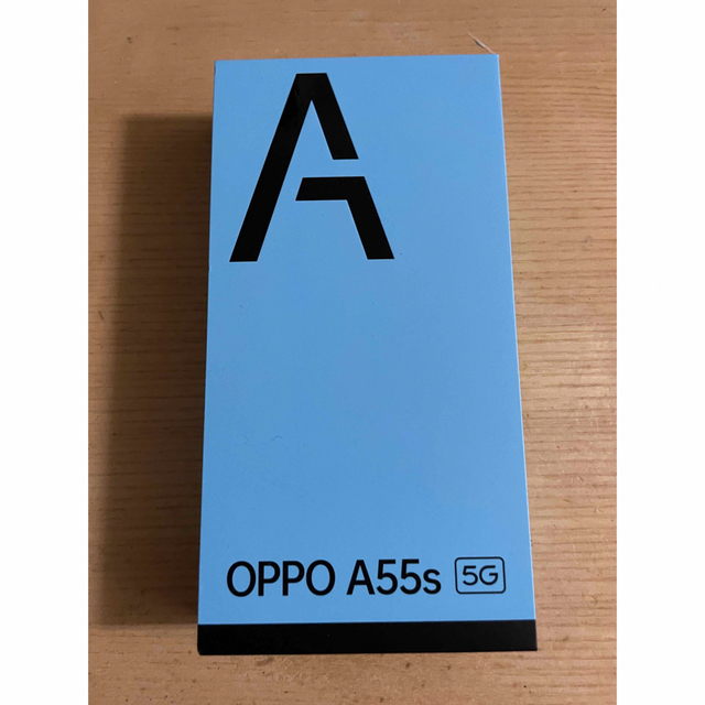 OPPO(オッポ)のOPPO A55s 5G 64GB ブラック 未使用　SIMフリー　 スマホ/家電/カメラのスマートフォン/携帯電話(スマートフォン本体)の商品写真