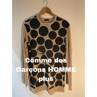 コムデギャルソンオムプリュス(COMME des GARCONS HOMME PLUS)のComme des Garçons HOMME plus ロンT 水玉(Tシャツ/カットソー(七分/長袖))