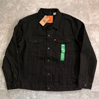 リーバイス(Levi's)のXL デットストック！Levi's デニムジャケット BLACK　ジージャン(Gジャン/デニムジャケット)