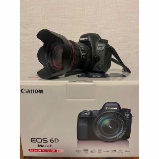 キヤノン(Canon)の【ココ様】Canon EOS 6D MarkII EF24-70 F4L IS (デジタル一眼)