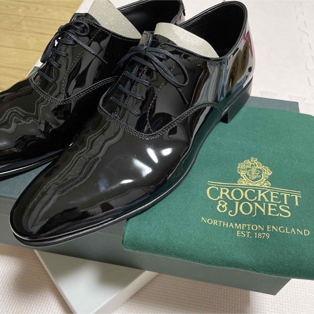 Crockett&Jones(クロケットアンドジョーンズ)のクロケットジョーンズ　エナメル メンズの靴/シューズ(ドレス/ビジネス)の商品写真