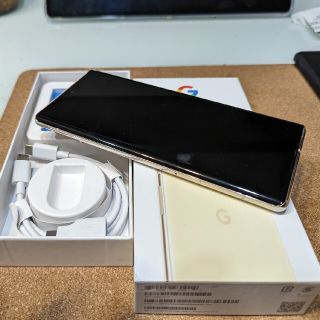 グーグルピクセル(Google Pixel)のPixel 6 pro 128GB Sorta Sunny(スマートフォン本体)