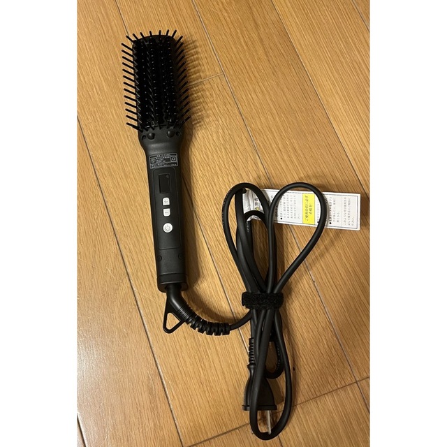 サロニア SALONIA ストレートヒートブラシ スリム ブラック | toom.com