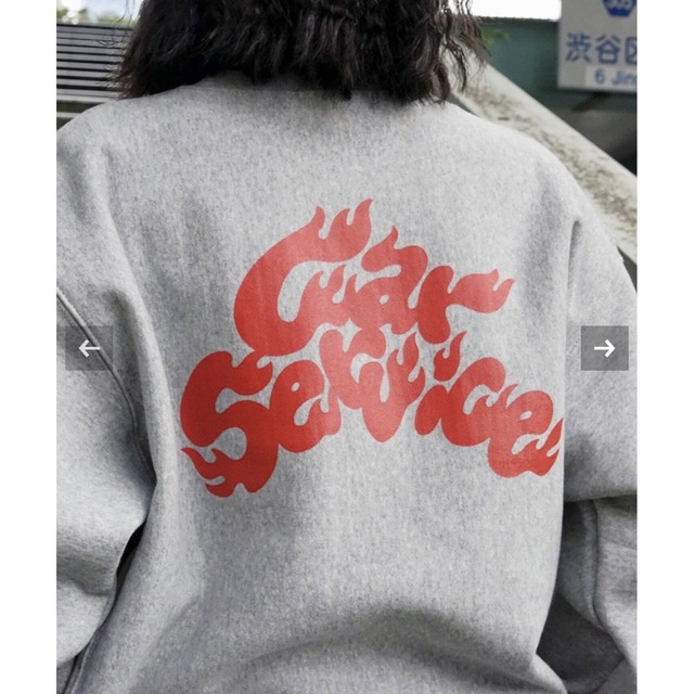 HUMAN MADE(ヒューマンメイド)のCARSERVICE × VERDY / カーサービス × ヴェルディSWEAT メンズのトップス(スウェット)の商品写真