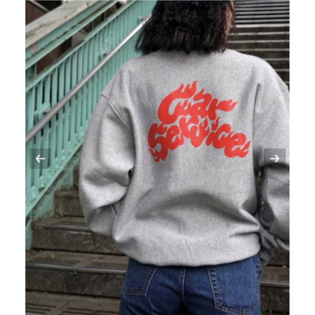 HUMAN MADE(ヒューマンメイド)のCARSERVICE × VERDY / カーサービス × ヴェルディSWEAT メンズのトップス(スウェット)の商品写真