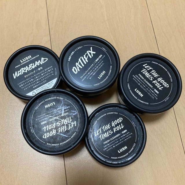 LUSH(ラッシュ)のLUSH 空き容器 5個 コスメ/美容のボディケア(その他)の商品写真