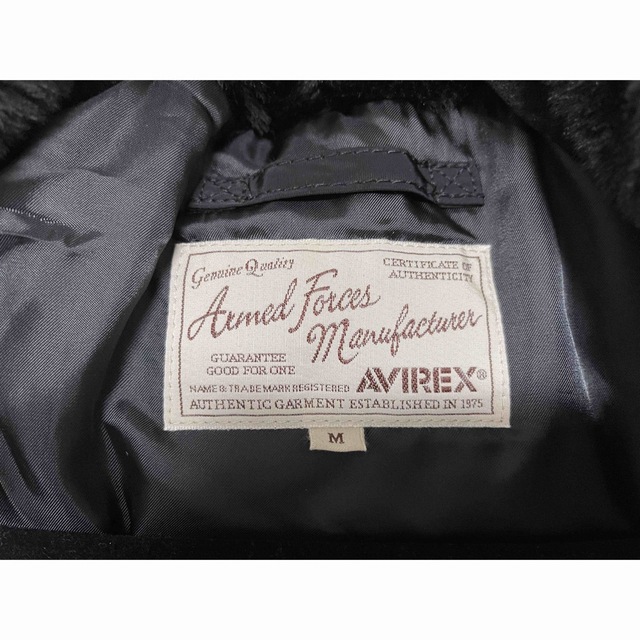 AVIREX(アヴィレックス)のAVIREX N-3B アウター ジャケット Mサイズ メンズのジャケット/アウター(フライトジャケット)の商品写真