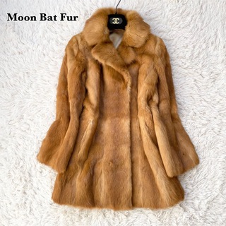 ムーンバット moon bat fur ミンク コート 11 白 IBO25
