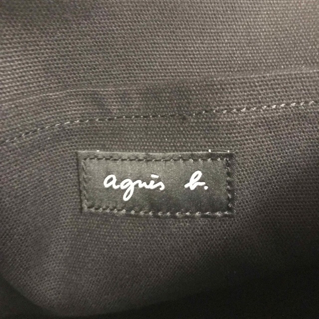 agnes b.(アニエスベー)のyuna様専用・agnes b.・QAS20-01 ロゴトートバッグ・ブラック レディースのバッグ(トートバッグ)の商品写真