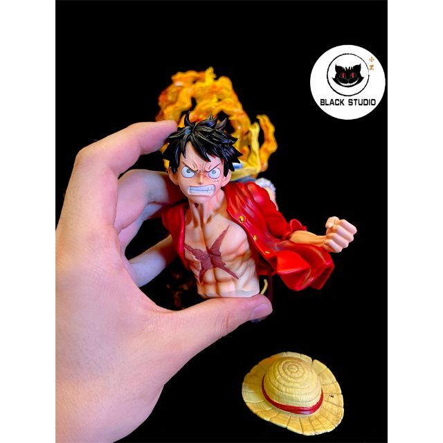 ワンピース ルフィ 火拳銃 フィギュア ガレージキット popmax ワンピース ルフィ 火拳銃 フィギュア ガレージキット popmax
