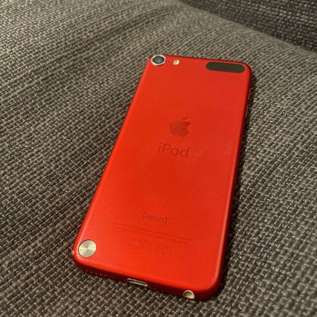 iPod touch(アイポッドタッチ)のiPod touch 第5世代MD749J/A/32GB レッド スマホ/家電/カメラのオーディオ機器(ポータブルプレーヤー)の商品写真