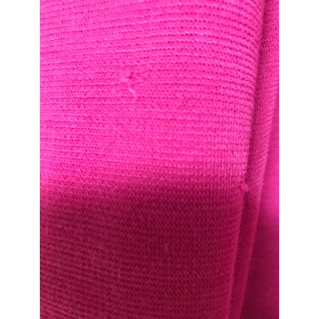 ピンク 長袖 ワンピース vintage 古着 レトロ レディースのワンピース(ひざ丈ワンピース)の商品写真