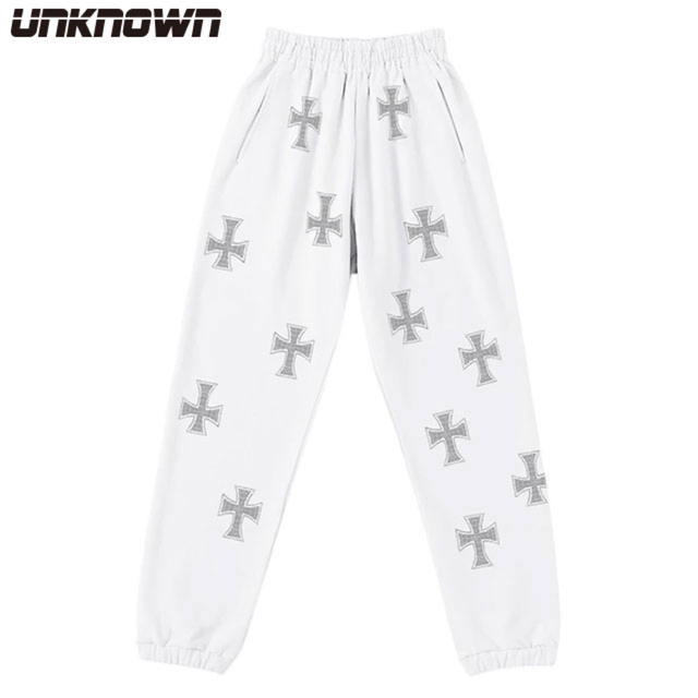 アンノウン unknown パンツ スウェット アイアンクロス 雑誌で紹介され