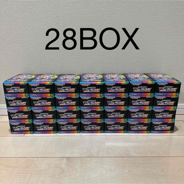 日本に ポケモンカード VMAXクライマックス 28BOX シュリンクなし Box+