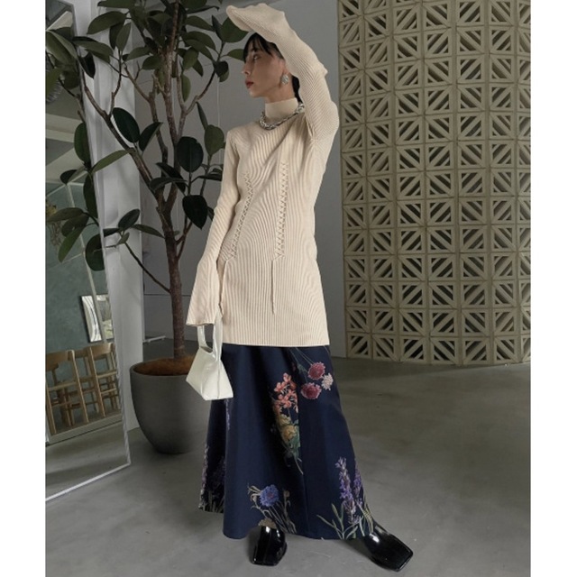 【★超目玉】 UND Ameri - VINTAGE Ameri 2WAY TOP KNIT UP LACE YARN ニット+セーター