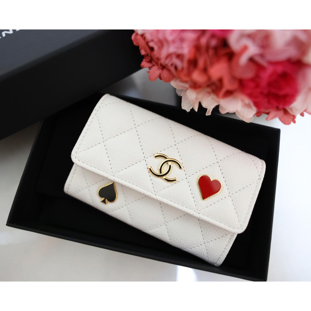 高評価なギフト CHANEL - CHANEL シャネル フラップカードケース 23C