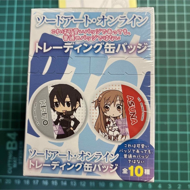 ユウキの管理番号125秋葉原電撃祭限定特典付き缶バッジbox未開封　キリト　アスナ　ユウキ　シノン