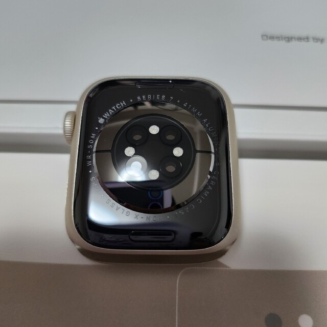 Apple Watch - Apple Watch‎ 7 41mm GPSモデル スターライトの通販 by