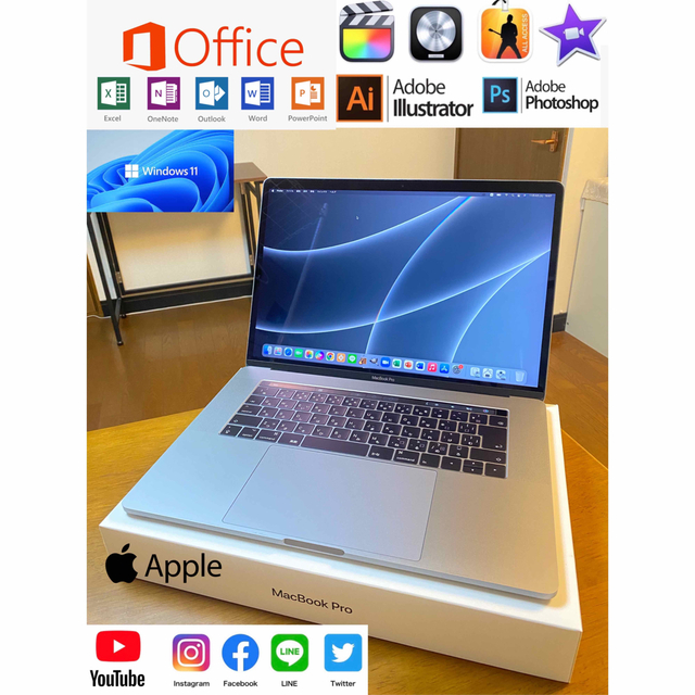 オープニングセール】 美品 Apple 11 Macbook/Windows 美品 11/2021年