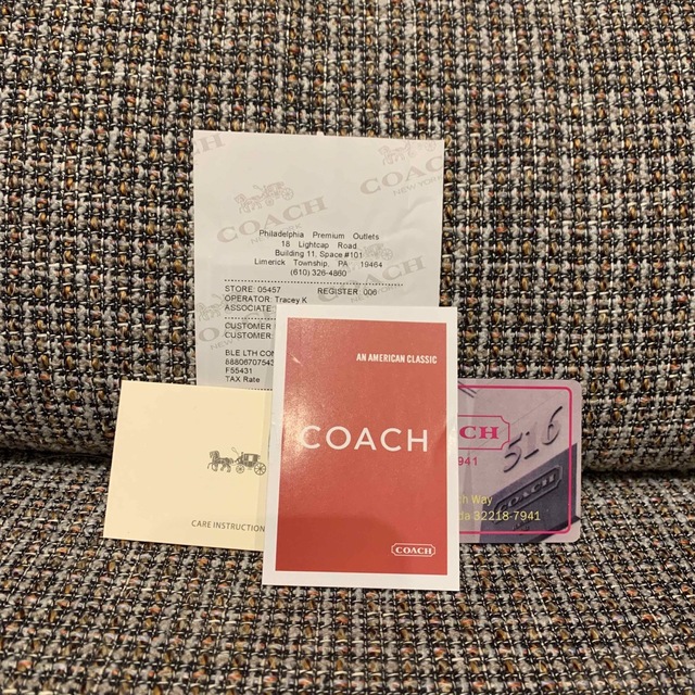 COACH(コーチ)の55431  コーチ　長財布　ブラック×グリーンチェック レディースのファッション小物(財布)の商品写真