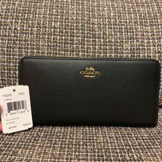 コーチ(COACH)の52372  コーチ　長財布　ブラック　黒　シンプル　定番　人気(長財布)