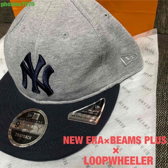 LOOPWHEELER - NEW ERA×LOOPWHEELER BEAMS PLUS別注 9FIFTYの通販 by 