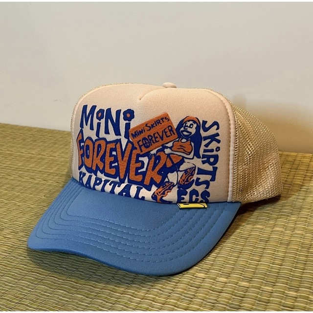 Kapital Mini Skirts Forever Trucker Hat 1