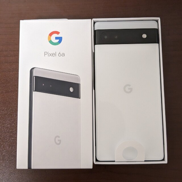 Google Pixel 6a Chalk 128 GB SIMフリー美品 - 携帯電話