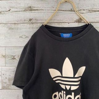 アディダス(adidas)のadidas アディダス メンズ　半袖Tシャツ　ビックロゴ　M a2(Tシャツ/カットソー(半袖/袖なし))