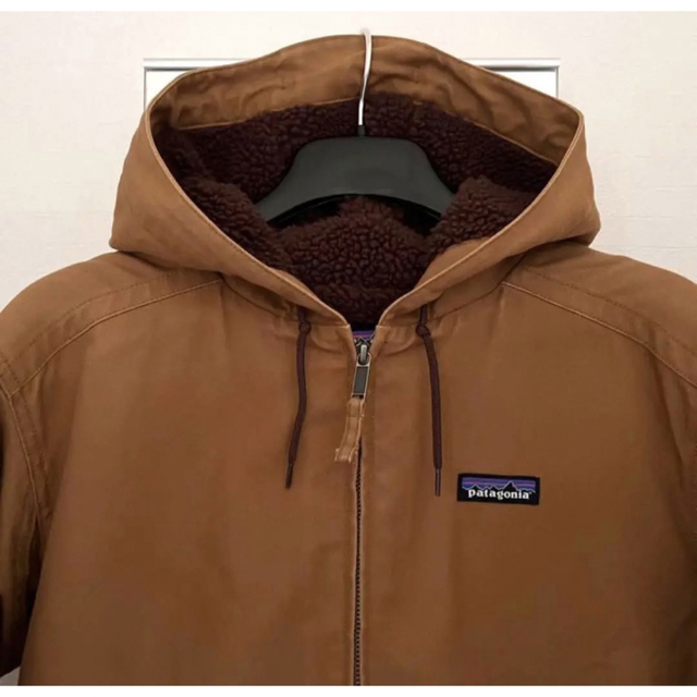 patagonia パタゴニア　ラインドキャンバスフーディ　焚き火　ボア