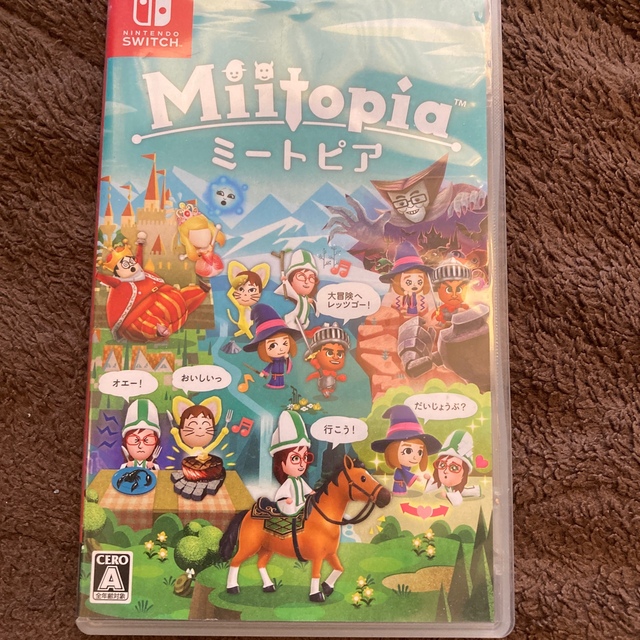 任天堂(ニンテンドウ)のMiitopia Switch エンタメ/ホビーのゲームソフト/ゲーム機本体(家庭用ゲームソフト)の商品写真