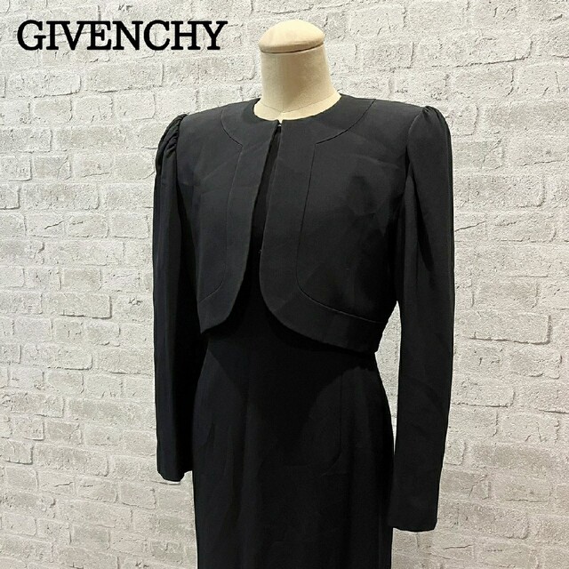 GIVENCHY　ジバンシー　東京ソワール　フォーマルワンピーススーツ　10号約29cm着丈