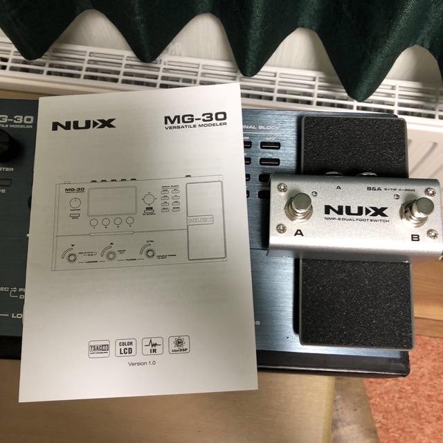 マルチエフェクター nux mg-30