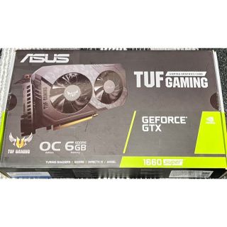 エイスース(ASUS)のASUS TUF GAMING GTX 1660 super(PCパーツ)