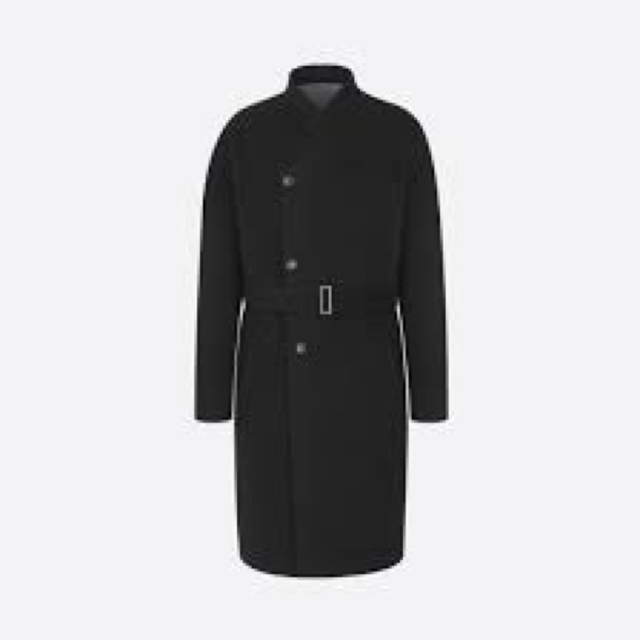 DIOR HOMME(ディオールオム)の【至極】DIOR OFFICER COAT 定価70万 メンズのジャケット/アウター(トレンチコート)の商品写真