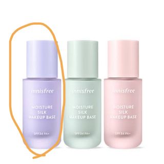 イニスフリー(Innisfree)のInnisfree モイスチャーシルクベース パープル(コントロールカラー)