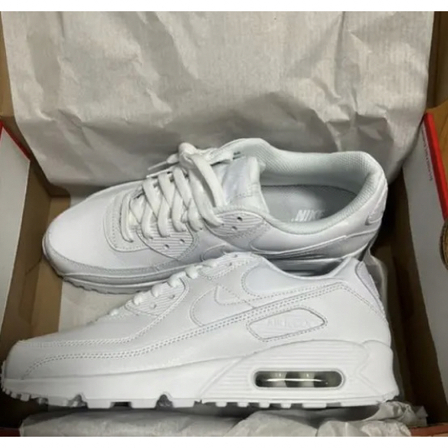 NIKE AIR MAX 90TRIPLE WHITEナイキ エアマックスレザー