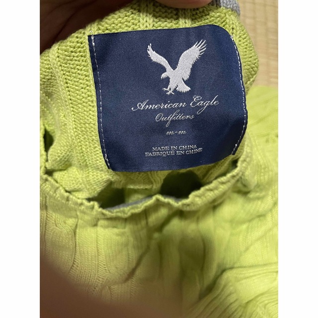 American Eagle(アメリカンイーグル)のグリーンのセーター レディースのトップス(ニット/セーター)の商品写真