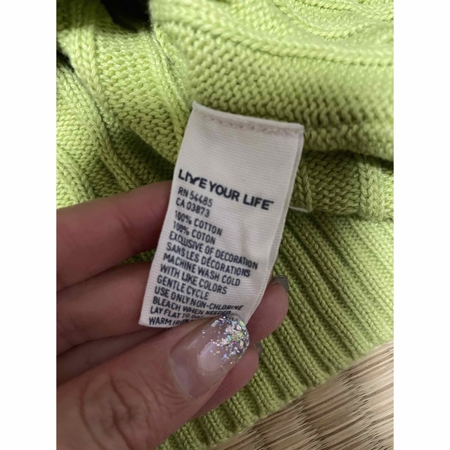 American Eagle(アメリカンイーグル)のグリーンのセーター レディースのトップス(ニット/セーター)の商品写真