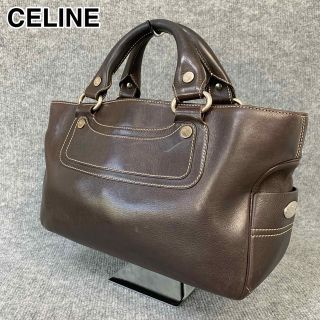 セリーヌ(celine)の22S382 CELINE セリーヌ ブギーバッグ レザー ハンドバッグ(ハンドバッグ)