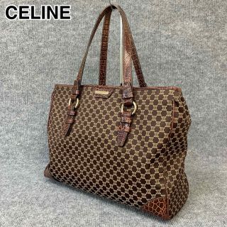 セリーヌ(celine)の22S383 CELINE セリーヌ トートバッグ キャンバス マカダム柄(トートバッグ)