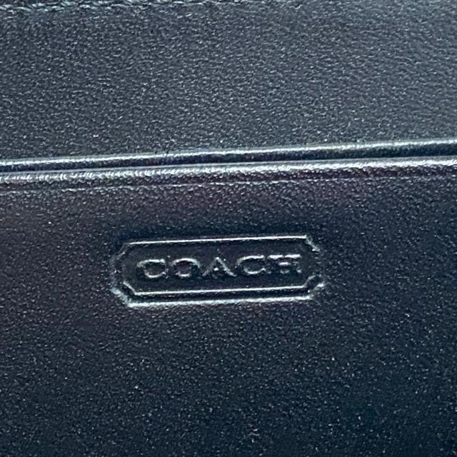 COACH(コーチ)のCOACH(コーチ) 長財布 シグネチャー柄 黒 レディースのファッション小物(財布)の商品写真