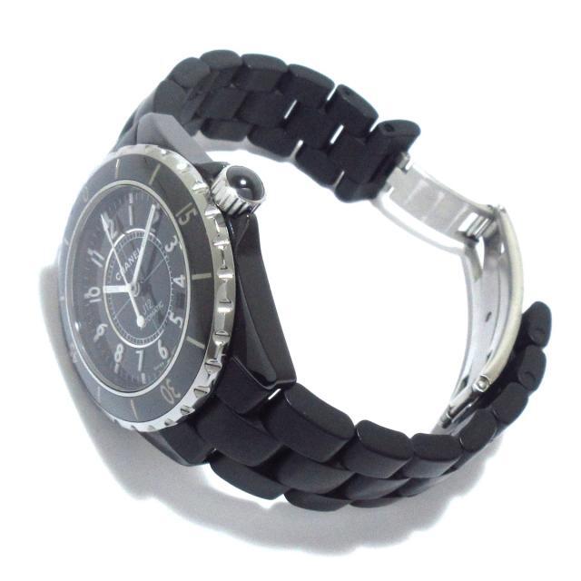 CHANEL(シャネル)のシャネル 腕時計 J12 H0684 メンズ 黒 メンズの時計(その他)の商品写真