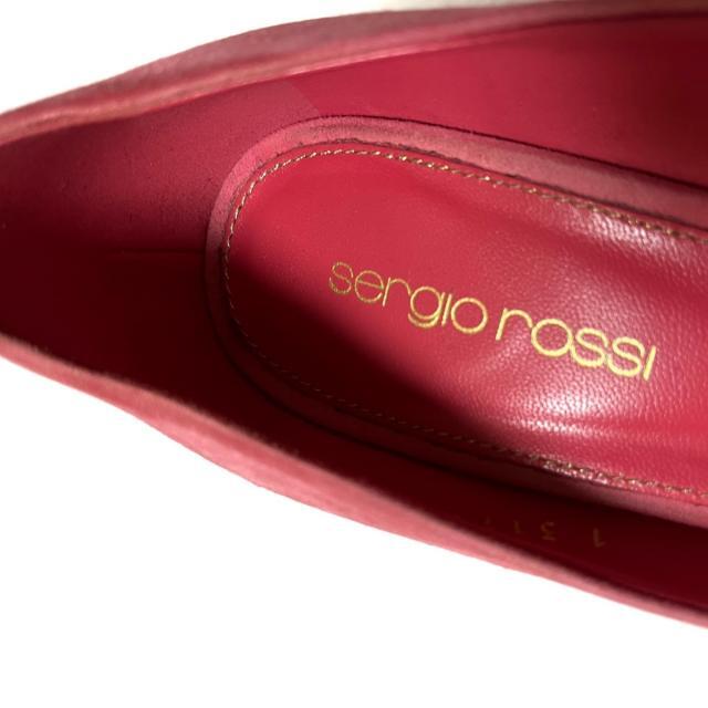 Sergio Rossi(セルジオロッシ)のセルジオロッシ パンプス 35 1/2 - ピンク レディースの靴/シューズ(ハイヒール/パンプス)の商品写真