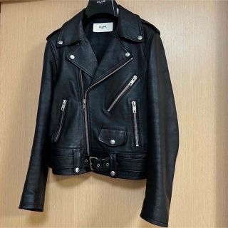 セリーヌ(celine)の①セリーヌ クラシックバイカー 40 ダブルライダース エディスリマン 19SS(ライダースジャケット)