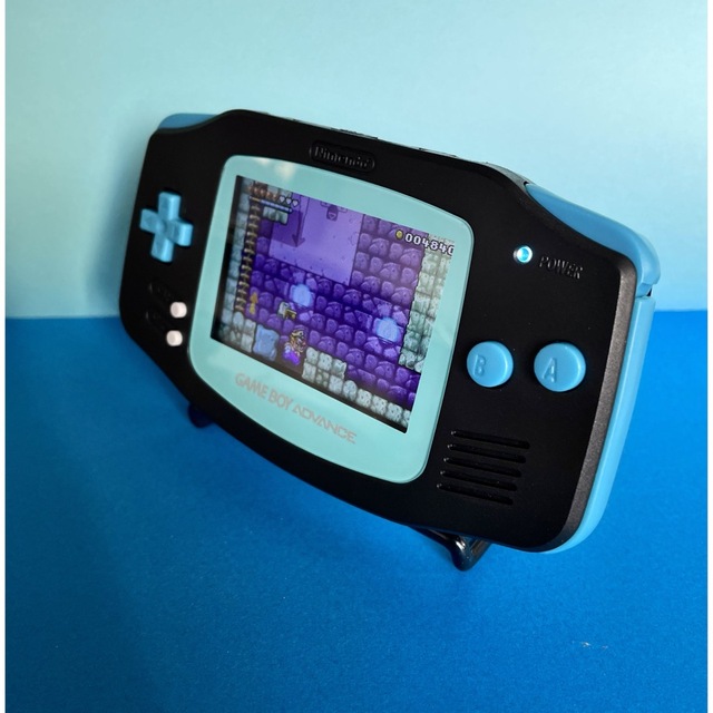 ゲームボーイアドバンス(ゲームボーイアドバンス)のゲームボーイアドバンス　本体　ips液晶　カスタム　改造　GBA ニンテンドー エンタメ/ホビーのゲームソフト/ゲーム機本体(携帯用ゲーム機本体)の商品写真