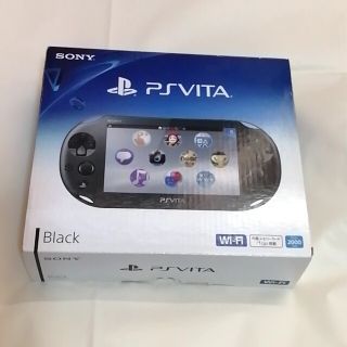 プレイステーションヴィータ(PlayStation Vita)のpsvita 2000 本体 ブラック(携帯用ゲーム機本体)