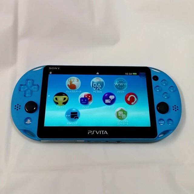 ゲームソフト/ゲーム機本体psvita2000 本体 ブルー