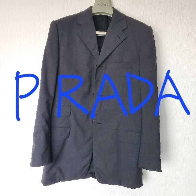 PRADA　テーラードジャケット　グレーのサムネイル