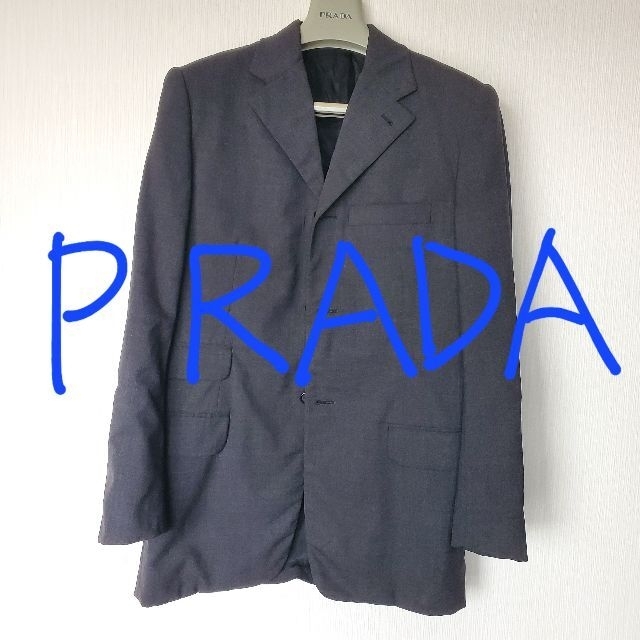 PRADA(プラダ)のPRADA　テーラードジャケット　グレー メンズのジャケット/アウター(テーラードジャケット)の商品写真